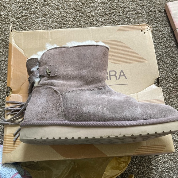 Kookaburra by Ugg cider (grey/purple) ankle boot size 10 - Picture 4 of 5